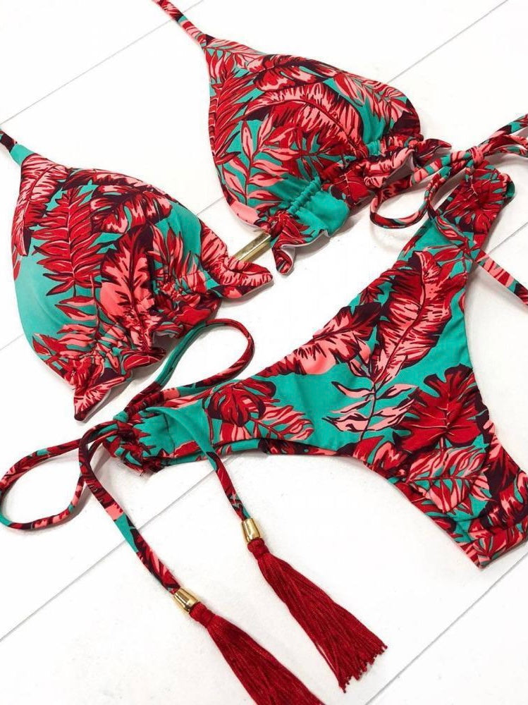 Bikini Brasileño Rojo